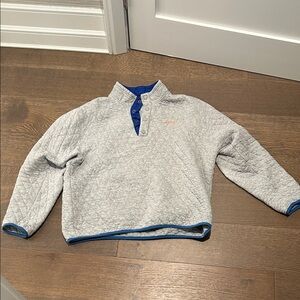Orvis Gray Quilted Men’s Pullover
